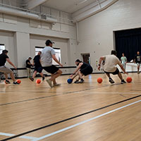 Classic dodgeball game